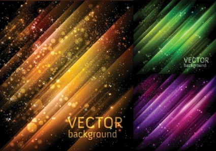 Cosmic Background Vector Star