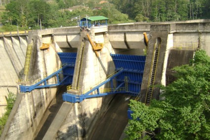 centrale électrique hydraulique du Costa rica