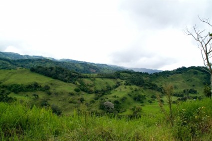 Kosta Rika lanskap alam