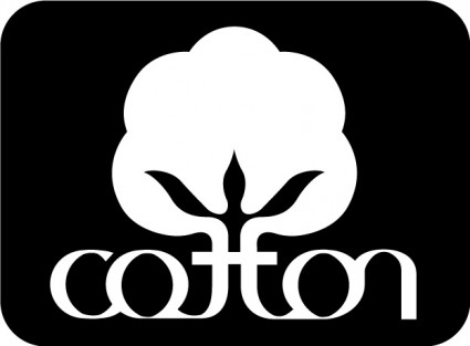 logotipo do algodão