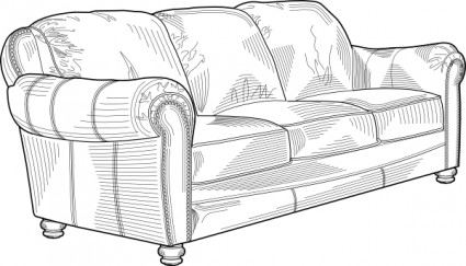 Couch Möbel ClipArt