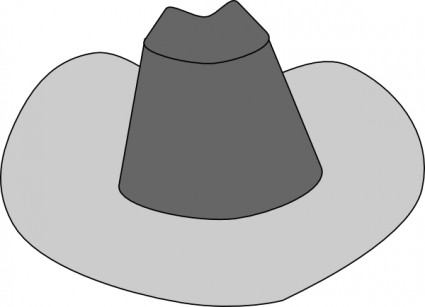 chapeau de Cowboy clipart