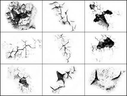 裂紋效果筆刷