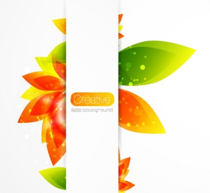 Creative Floral Background Vector Gorgeous