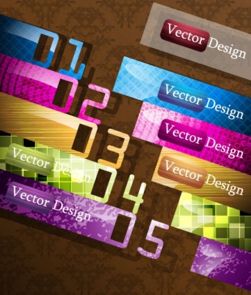 Creative Label Design Vector
