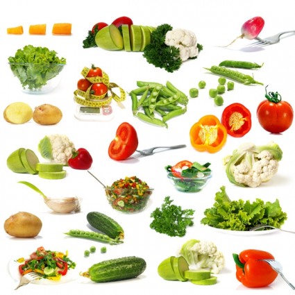 imagen de hd de verduras creativa