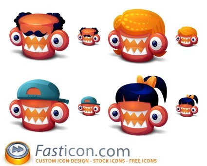 Creatures Family Icons Icons Pack