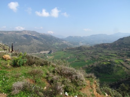 paisaje de Creta escénica
