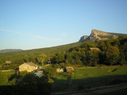 Monti di Crimea paesaggio