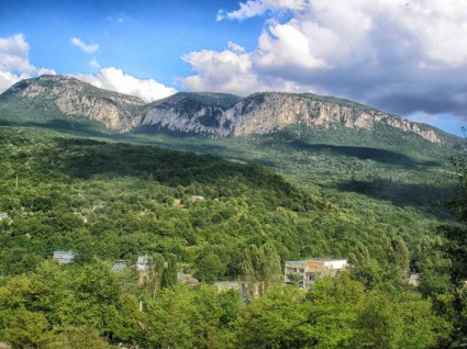 Crimea cảnh quan núi