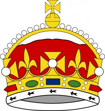 coroa de Príncipe george de clipart de Gales