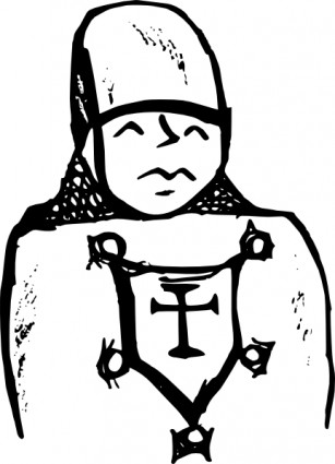 十字軍のクリップアート
