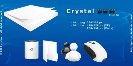 pack di icone icone Crystal