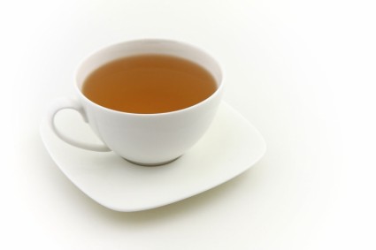 分離されたお茶のカップ