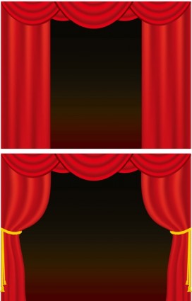 Curtain Vector