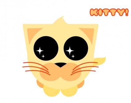 cute orange kitty