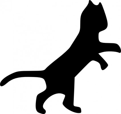 clip-art do gato dançando