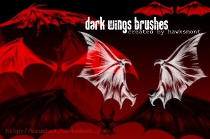 brushes de asas escuro