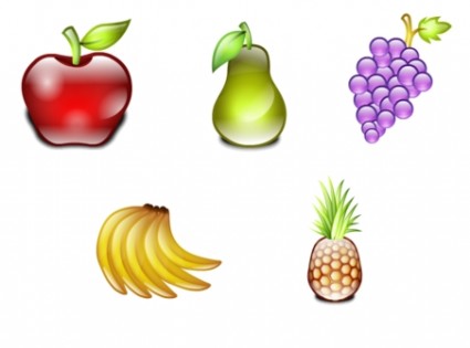köstlichen Früchte Lumina Icons pack
