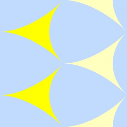 azulejo clip art de deltoides patrón