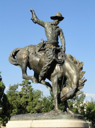 Денвере Колорадо статуя