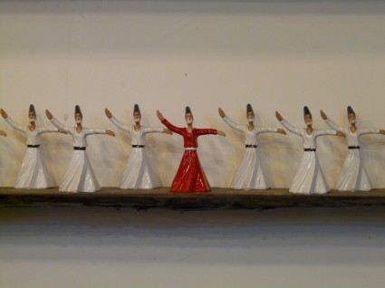 cerámica de figuras de los derviches