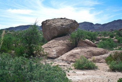 rochers du désert