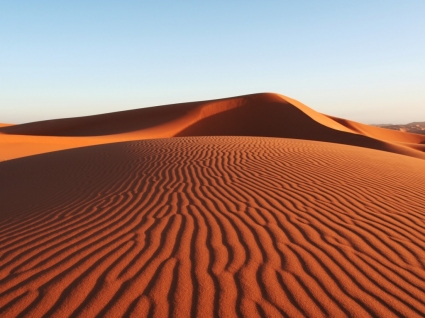 Deserto de dunas de areia parede paisagem natureza