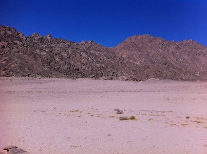エジプト砂漠の砂