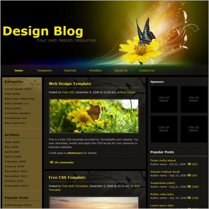 blog design