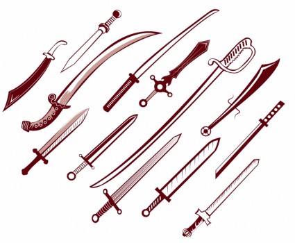 дизайн элементов мечи