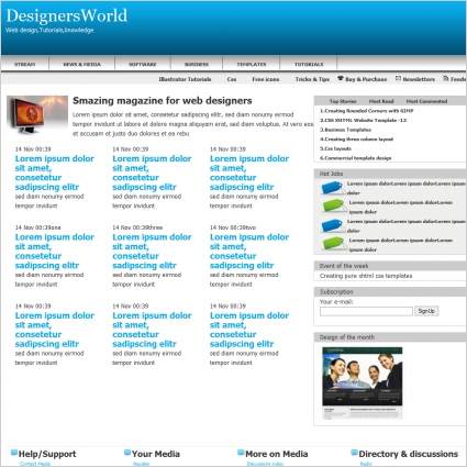 designersworld 서식 파일