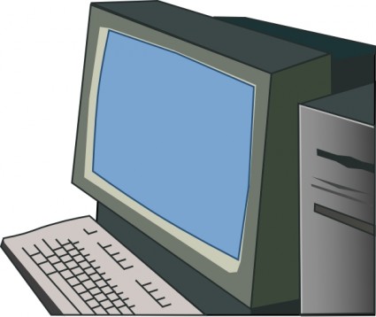 ClipArt computer desktop