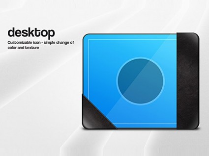 ikon desktop grafis psd file