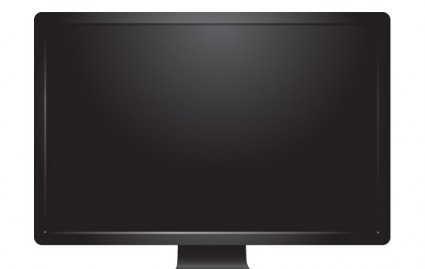 Desktop-Monitor-Vektor