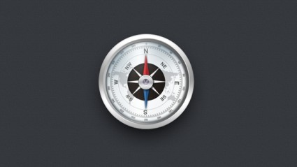 Detailed Compass Icon