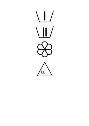 Spülmittel Container-Symbole