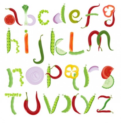 Different Letters Vector
