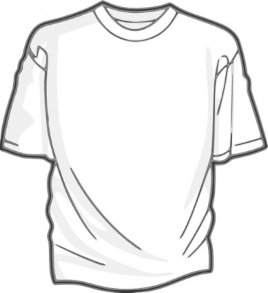 digitalink en blanco t camisa clip art