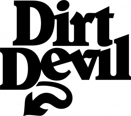 logotipo do diabo de sujeira