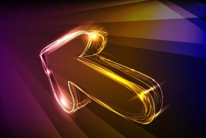 Discount Gorgeous Neon Background Vector