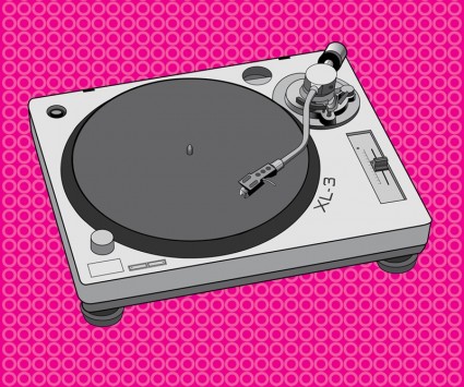 DJ-Plattenspieler Gerätekonstruktion