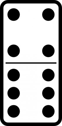 Domino imposta ClipArt