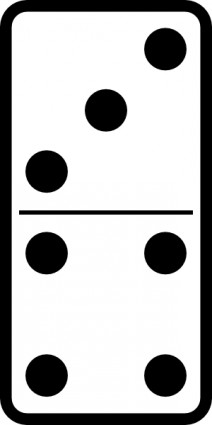 Domino set ClipArt