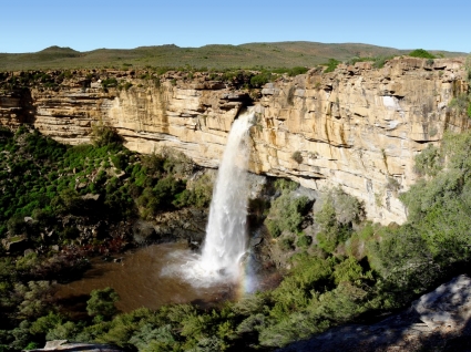 Doorn Fluss Wasserfall Wallpaper Südafrika Welt