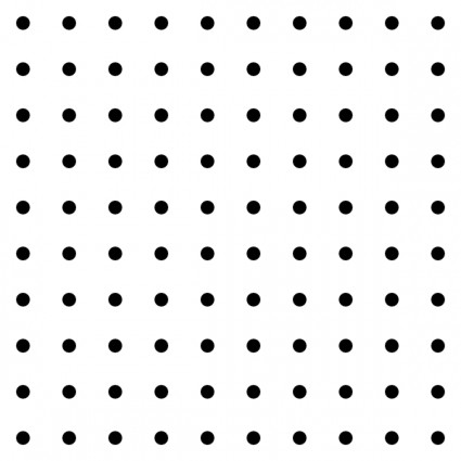 puntini quadrati ClipArt modello di griglia