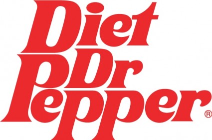 logotipo de Dr pepper dieta