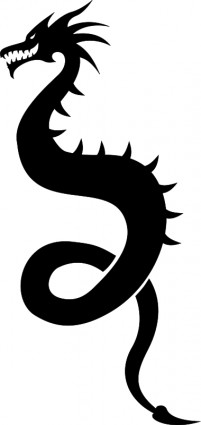 silhouette de Dragon