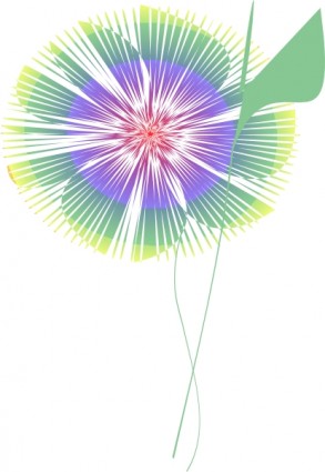 Traum-Blume-ClipArt-Grafik