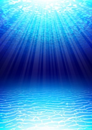 vetor de fundo de água do mar de sonho